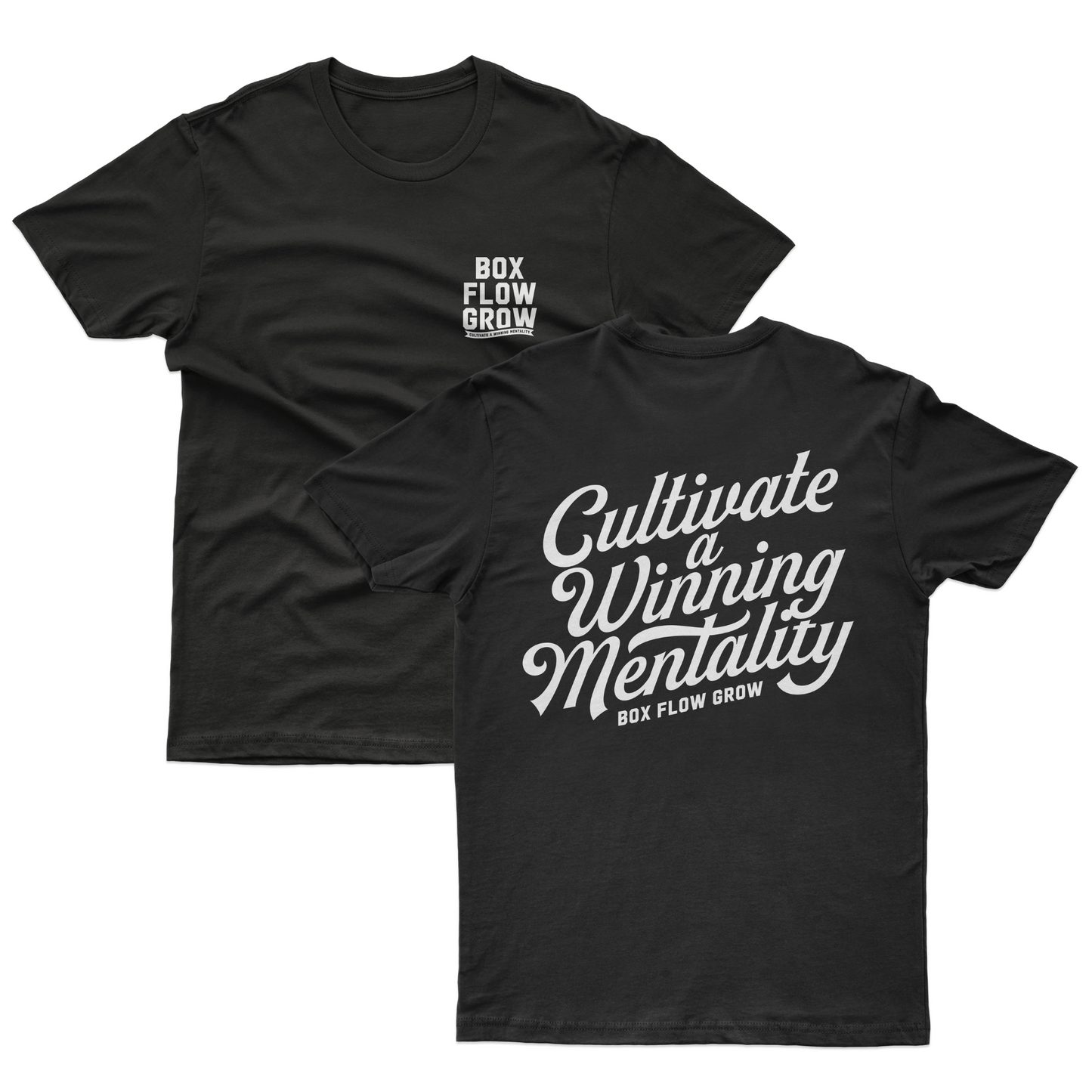 Cultivate a Winning Mentality Tee - Black