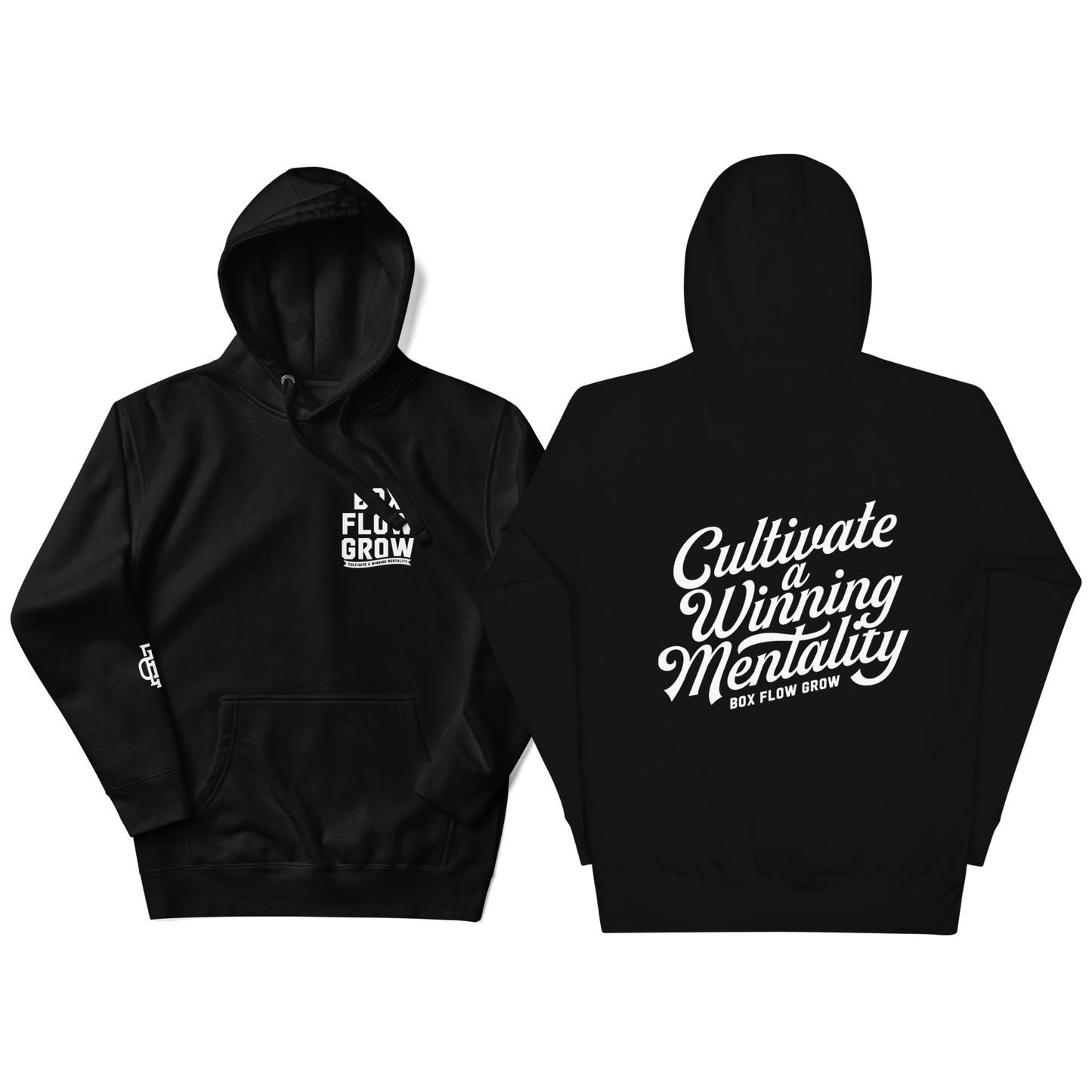 Cultivate a Winning Mentality Hoodie - Black