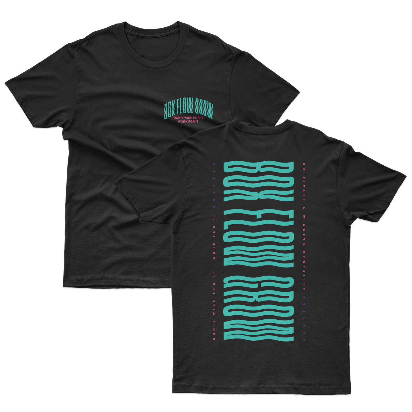 BFG Flowy Tee - Miami Colors