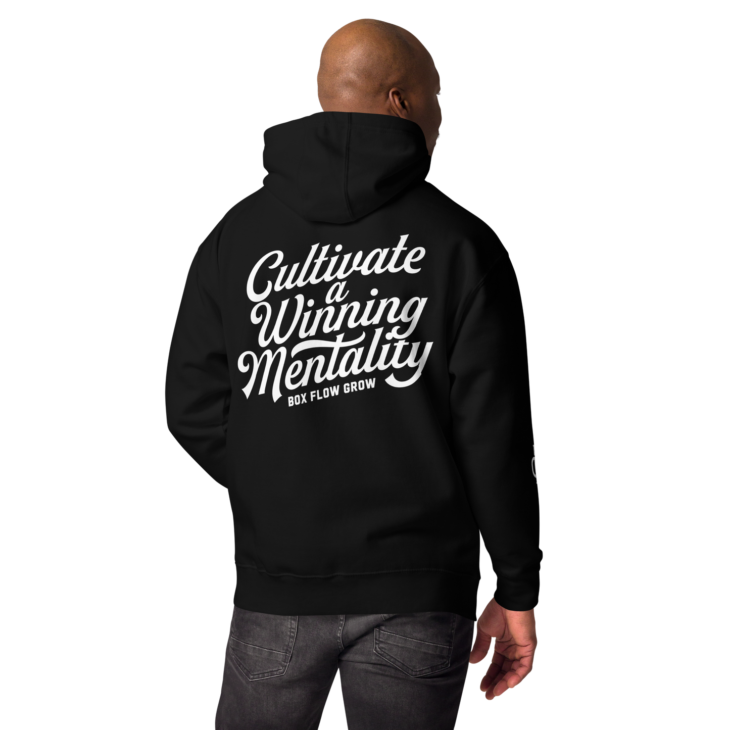 Cultivate a Winning Mentality Hoodie - Black
